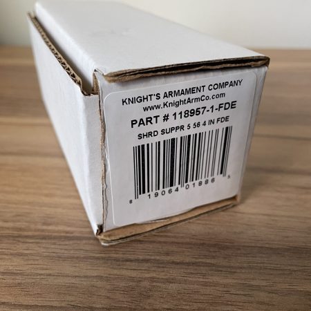 KAC Suppressor Shroud MCQ PRT 5.56 FDE 4" - Image 2