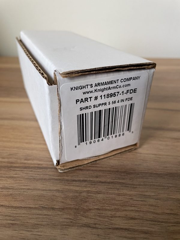 KAC Suppressor Shroud MCQ PRT 5.56 FDE 4"