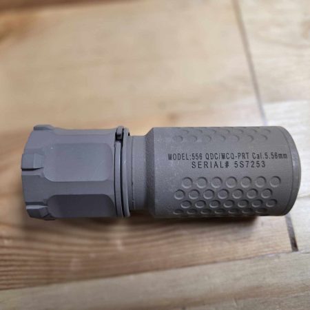 Knight's Armament QDC/MCQ-PRT 5.56 Suppressor FDE